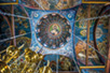 Vault in the Church of the Presentation of the Blessed Virgin Mary in Hilandar (Photo: monk Milutin)